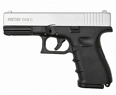   Retay G19C Glock 9 P.A.K. Chrome ()
